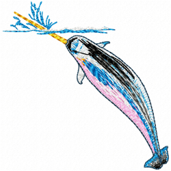 Fishes Embroidery Design 3 Fishes Embroidery Design 3